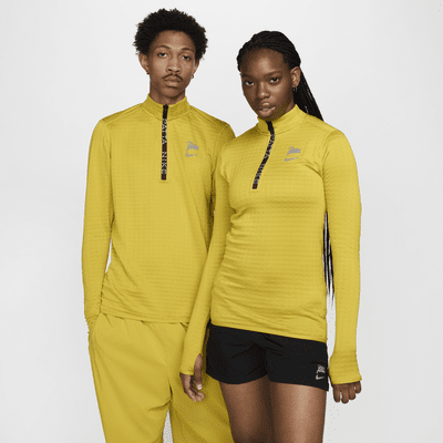 ナイキハーフジップ　ロングスリーブ　ランディビジョン 新品 Mサイズ NIKE ナイキ DRI-FIT ランニング ディビジョン